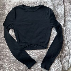 Zara crop top fabulous